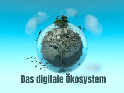 Die Weltkugel als digitales Ökosystem - Doreen Anette Ullrich Digitale Transformation Salzburg
