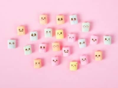 Marshmallows die symbolisch für Verkaufspsychologie stehen - Doreen Anette Ullrich Personal Branding in Salzburg
