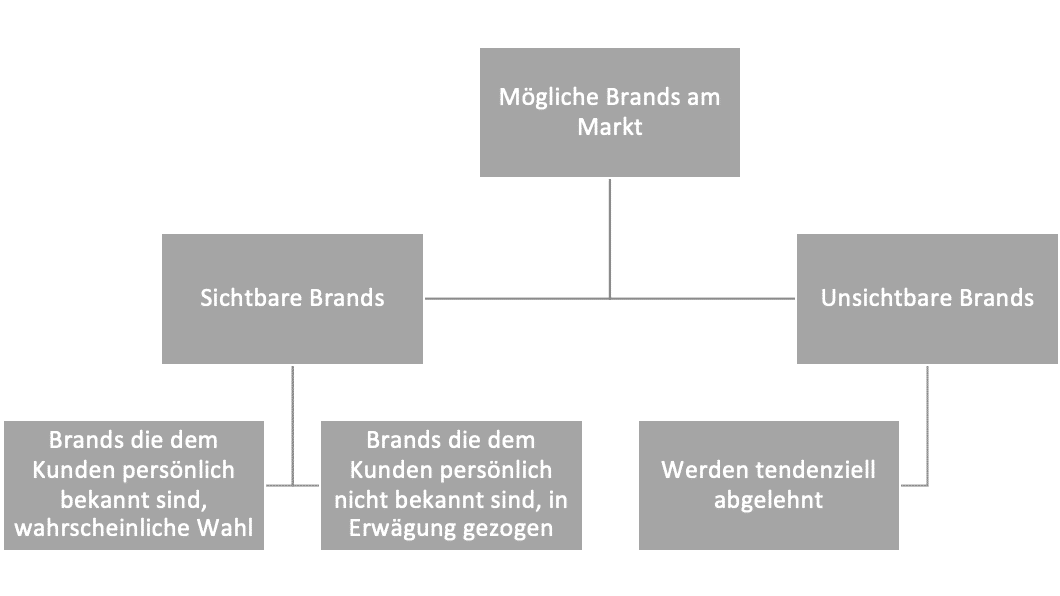 Selektive und subjektive Entscheidung des Kunden bei der Markenauswahl - Positionierungsstrategie Doreen Anette Ullrich