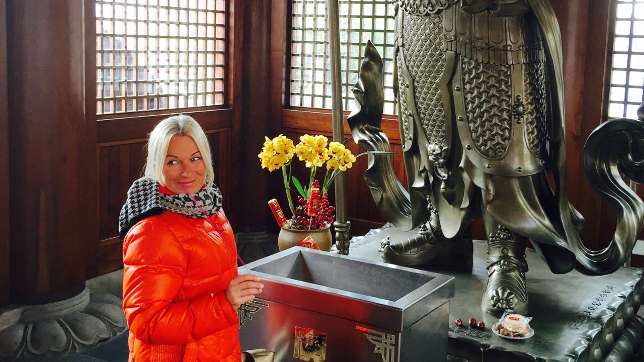 Yin und Yang Doreen Ullrich Shanghai Jing'an Temple