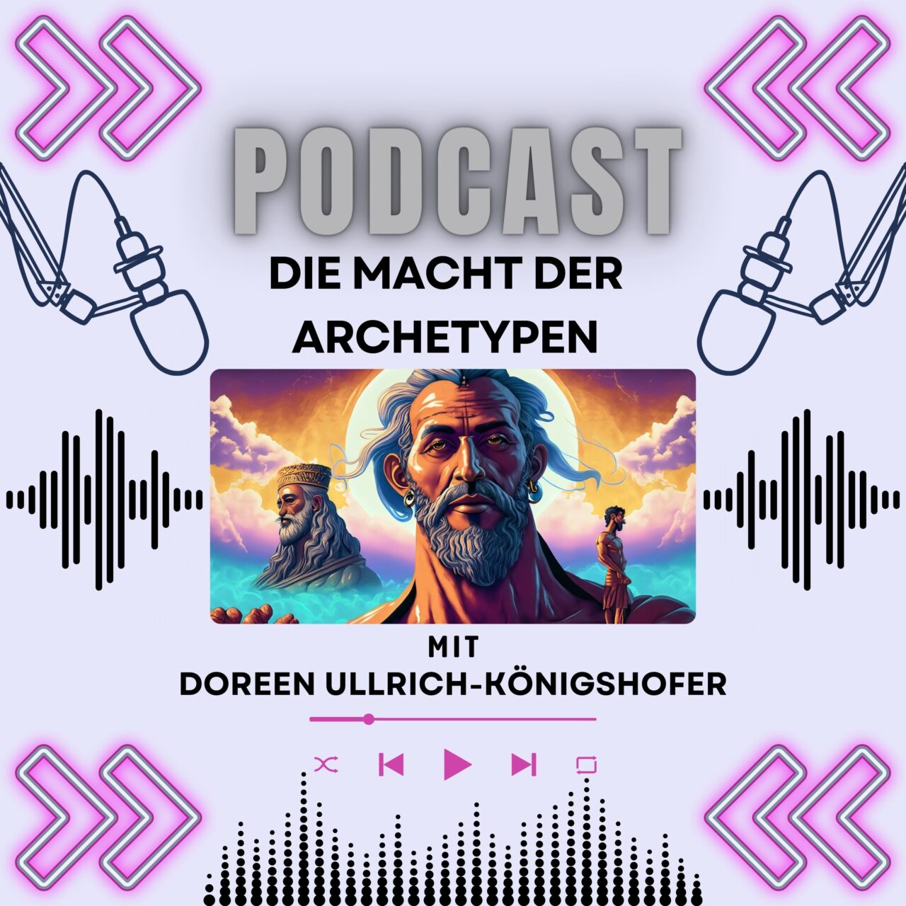 Podcasts Doreen Ullrich, die Macht der Archetypen, Social Media Post Beispiel