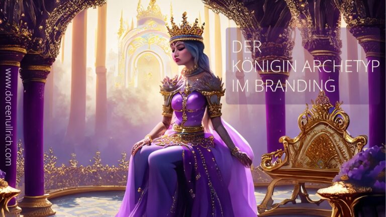 Der Königin Archetyp im Branding
