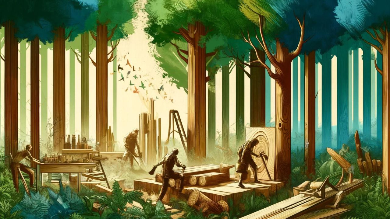 Archetypen und die 5 Elemente der Chinesischen Philosophie - hier das Element Holz als Erneuerung und Wachstum